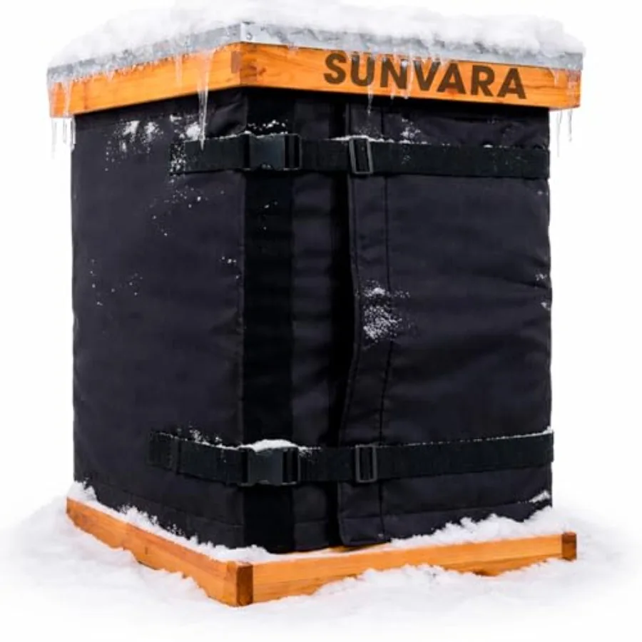 

Утепленные чехлы SunVara для ульев на 8 рамок, из прочной ткани Оксфорд 600D, подходят для двух глубоких ящиков
