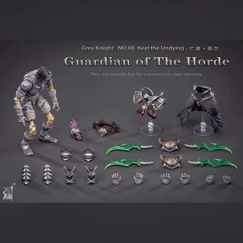 

【В наличии】Спорное совместное киоль Grey Knight Tribe Guarding 1/10 может перемещать людей, чтобы держать коллекцию игрушек.