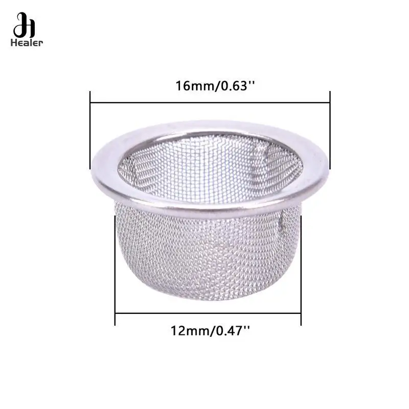 5/10/20Pcs Tobacco Smoking Pipe Metal Filter Stainless steel Mesh Pipe Filter Wholesale