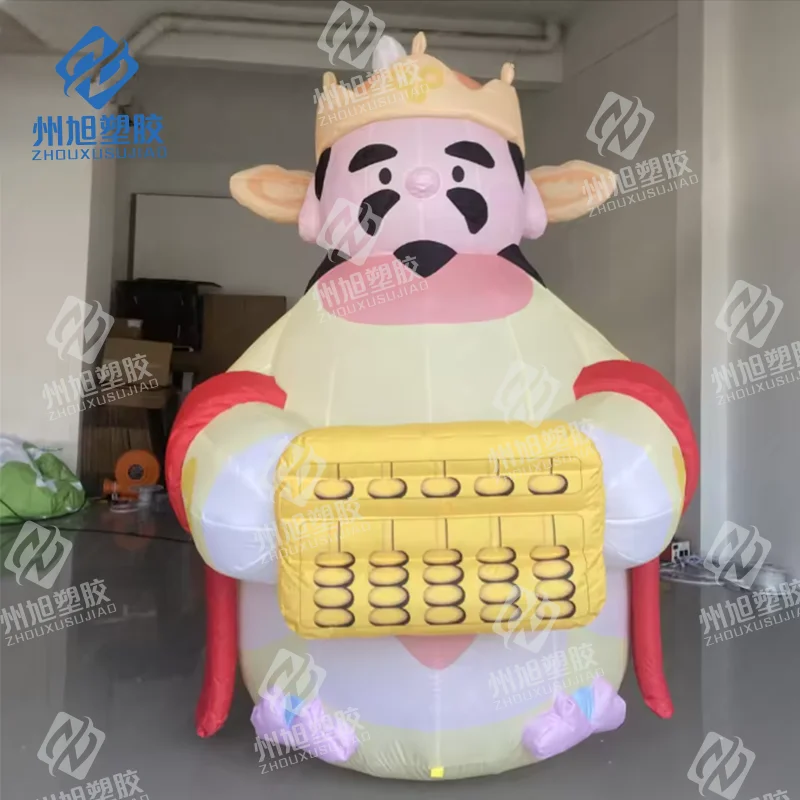 

Chinese new year inflatable god of wealth overseas festival shop lucky cartoon people customize fortune inflatable model