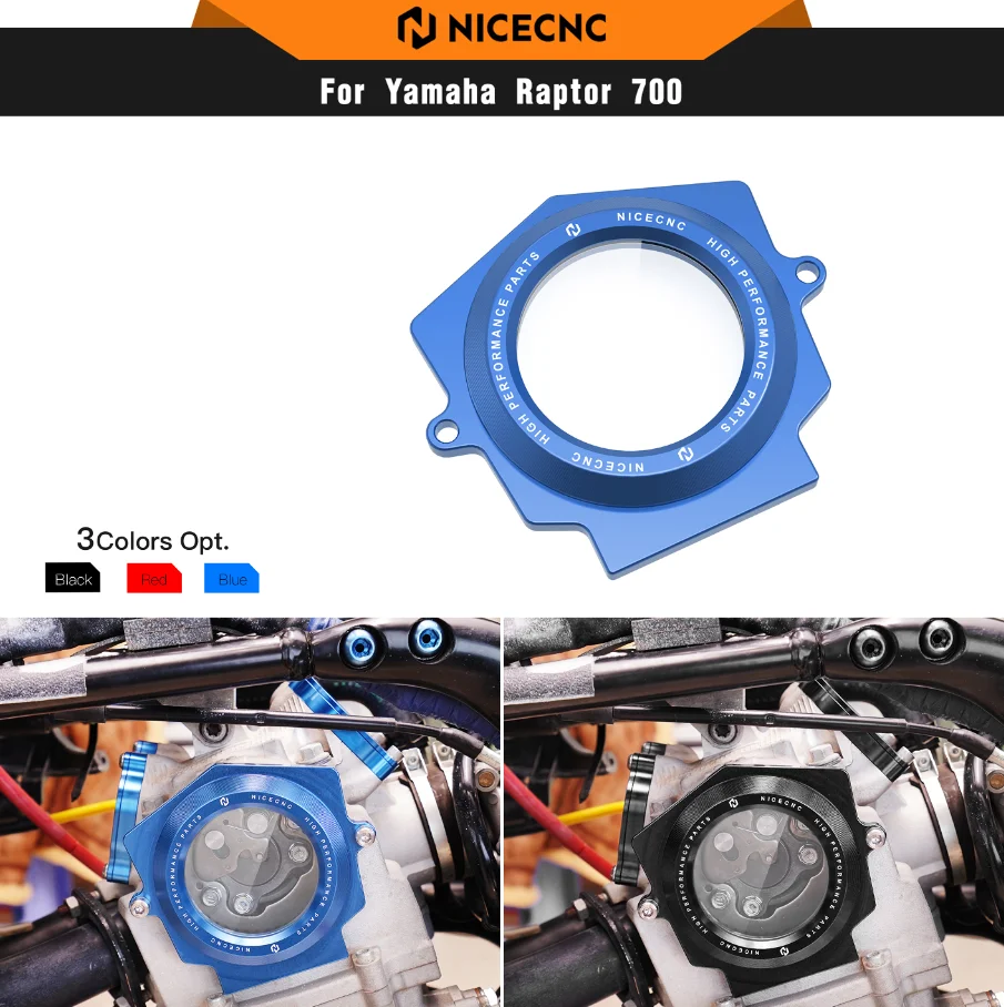 nicecnc-per-raptor-700-copertura-della-camma-in-alluminio-per-yamaha-raptor-700r-700-2006-2024-1s3-11185-00-00-1s3-11185-10-00-atv-accessori