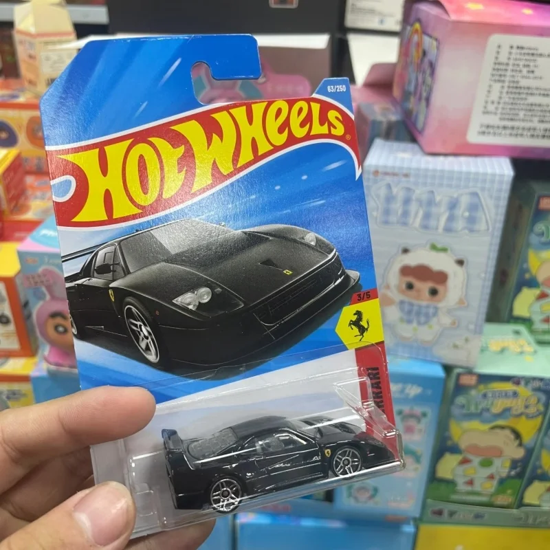 

Hot Wheels оригинальный чехол 2026C, модель автомобиля из сплава Ferrari F40 LA LIEBRE, литая под давлением модель автомобиля, коллекция автомобилей-сюрпризов, игрушечная модель автомобиля
