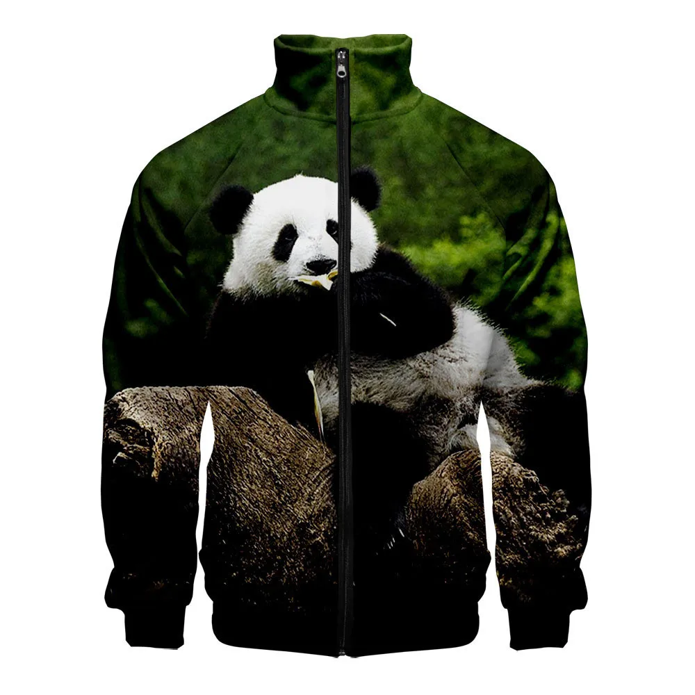 

Куртка-худи 3D с аниме-панда для мужчин, с длинным рукавом, толстовка, костюм для косплея