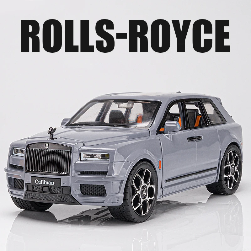 1:20 Rolls Royce Cullinan SUV Alloy Car Model Sound and Light