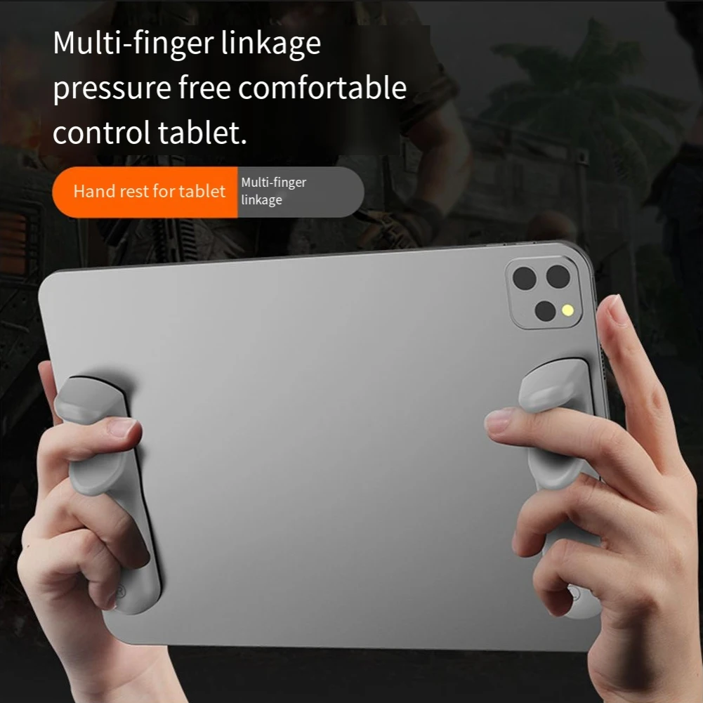 

Enjoy Gaming on Different Devices with Soft Silicone Controller For PUBG Gaming Accessories Bracket for iPad Tablet