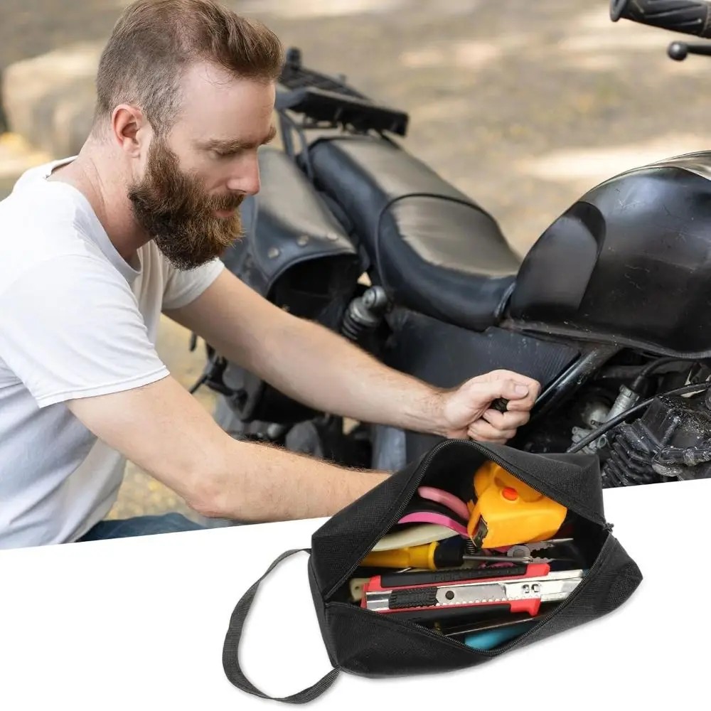 

Горячая сумка на молнии, холщовая сумка для инструментов, многоцелевой небольшой органайзер на молнии для хранения, сумки-тоут для хранения инструментов