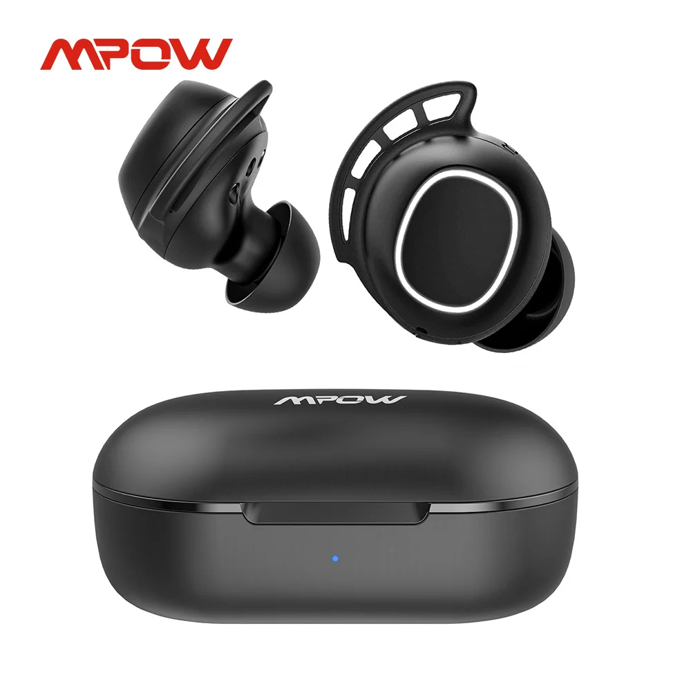 Mpow M30/M30 Plus True Wireless Earbuds Bluetooth Headphones with Deep Bass Sound IPX7 Waterproof for Running Sport Earphones