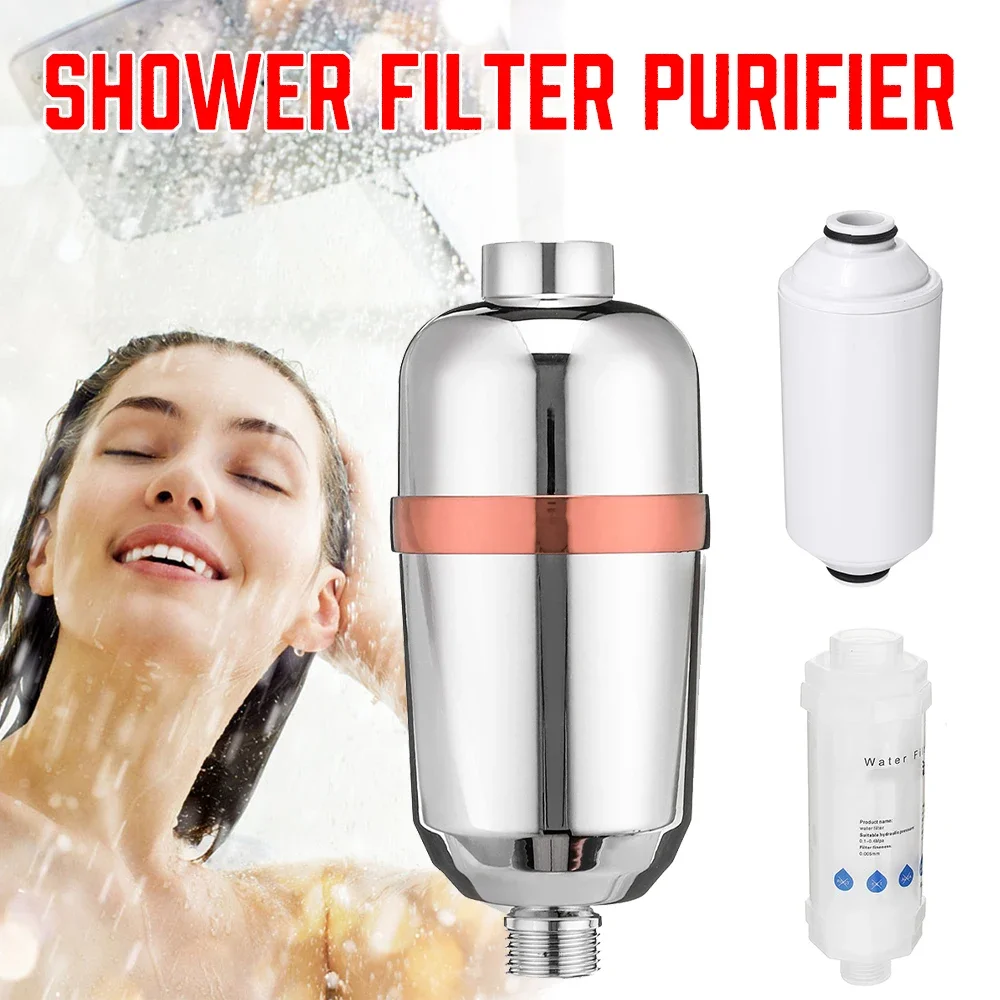 15 Level Bathroom Shower Filter Bathing Water Filter Purifier Water Treatment Health Softener Chlorine Removal Water Purifier