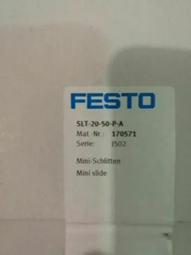 FESTO SLT-20-50-P-A 170571 Mini Slide New