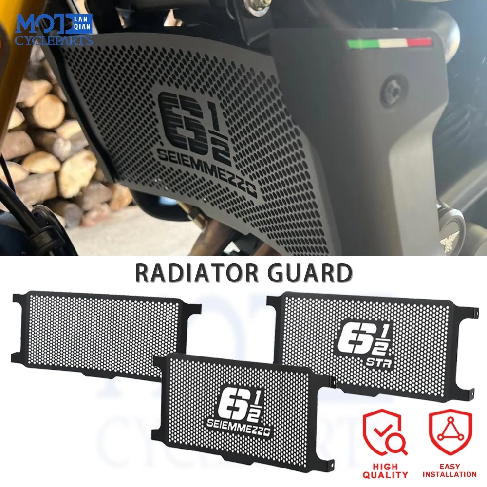 

Motorcycle For Moto Morini Seiemmezzo STR/SCR 2022-2025 6½ Seiemmezzo STR/SCR Radiator Grille Cover Radiator Guard Protector