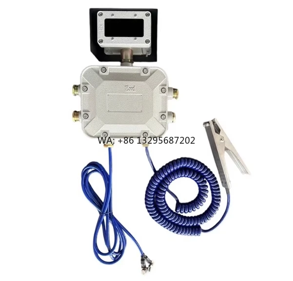 

Aluminum Static Grounding Monitoring System with 24VDC~220VAC Input and 10 Setpoint for Oil Tankers