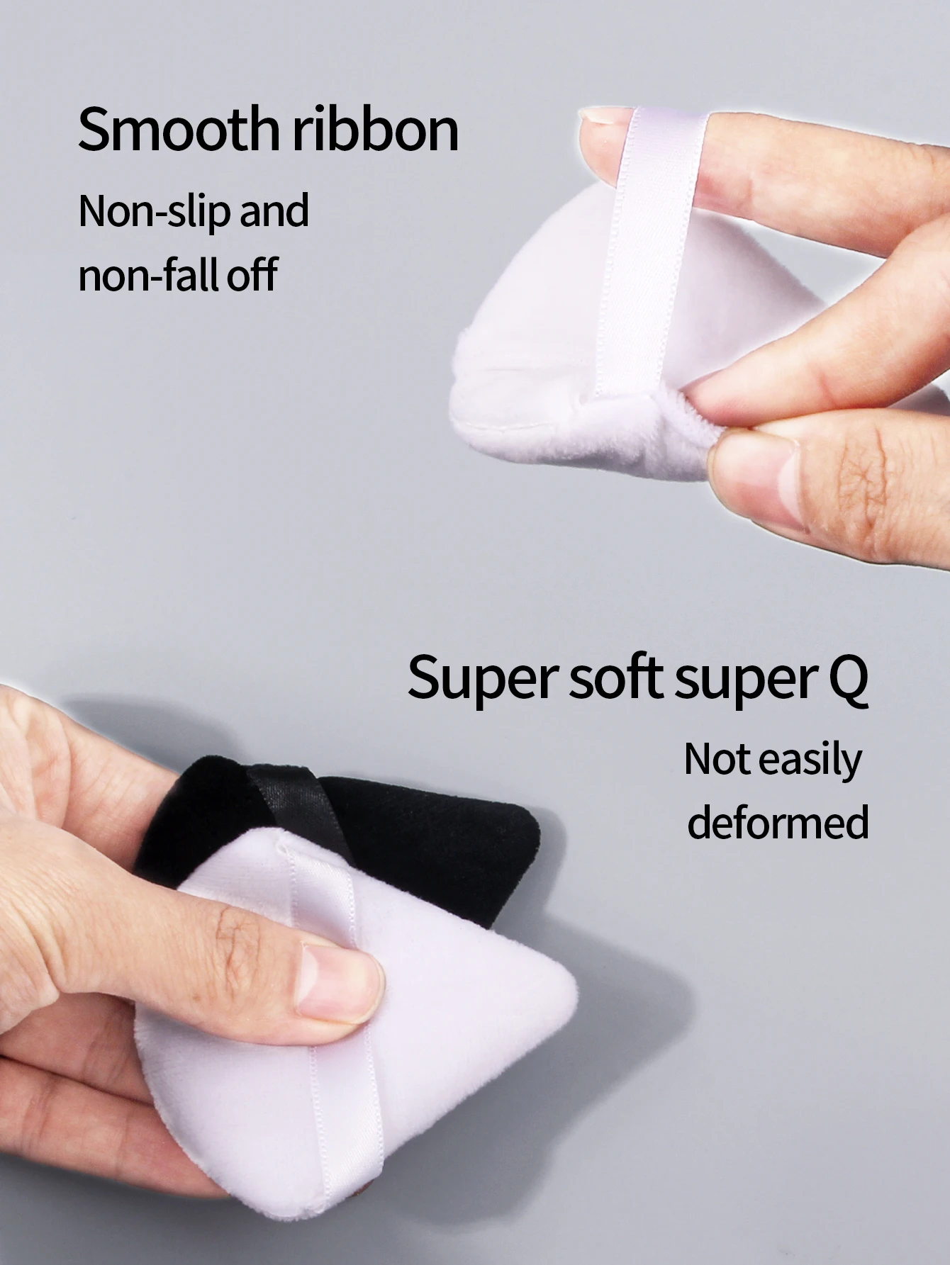 6 uds oferta especial juego de esponjas para polvos de maquillaje-esponja de doble propósito seca y húmeda huevo/herramientas de maquillaje triangulares para esponjas en polvo