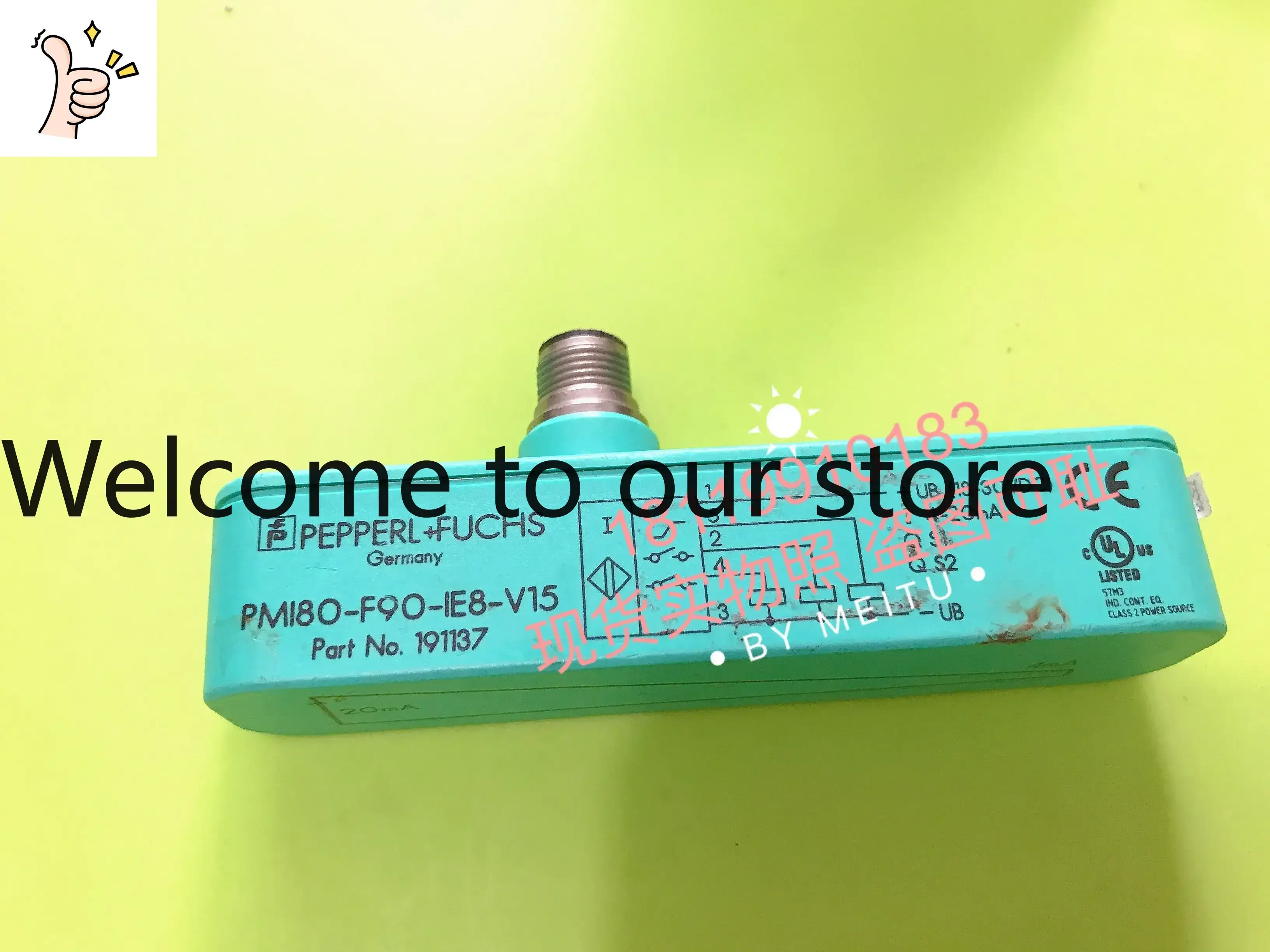 2026 Physical Photo Of Beijiafu P+F Induction Positioning System PMI80-F90-IE8-V15 191137 In Stock