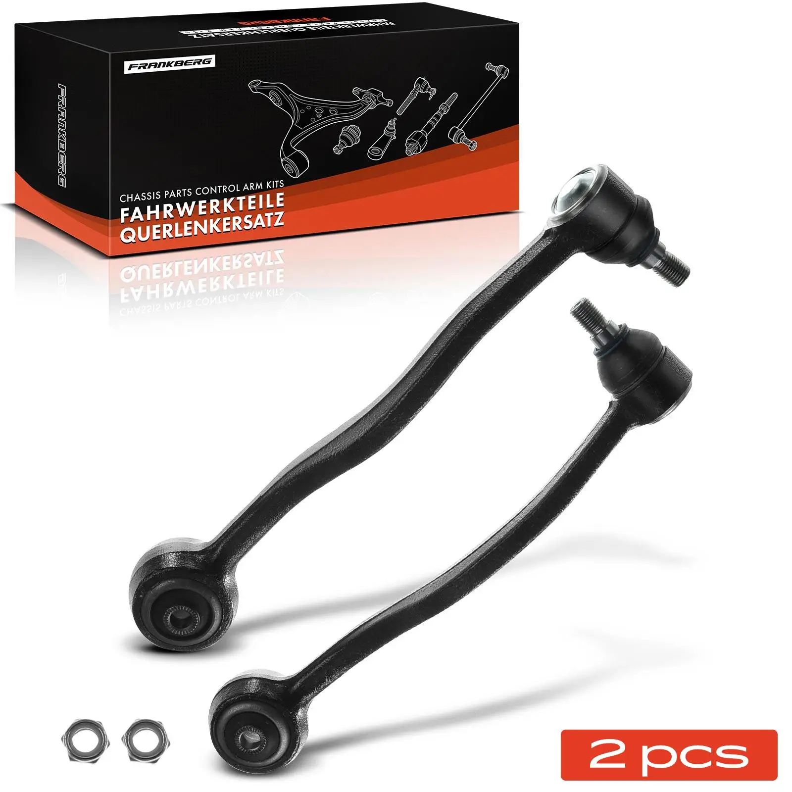 Frankberg 2x Querlenker Vorderachse für BMW 5er E28 E34 5er Touring 6er E24 7er E32 1977-1996 31121139991 31121139992