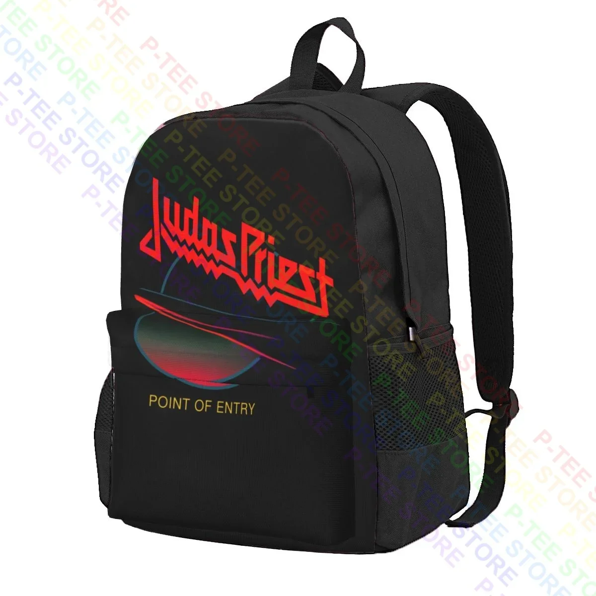 Judas Priest Point Of Entry Large Capacity Backpack Cute Schoolbag Sports Bag Bags For Travel