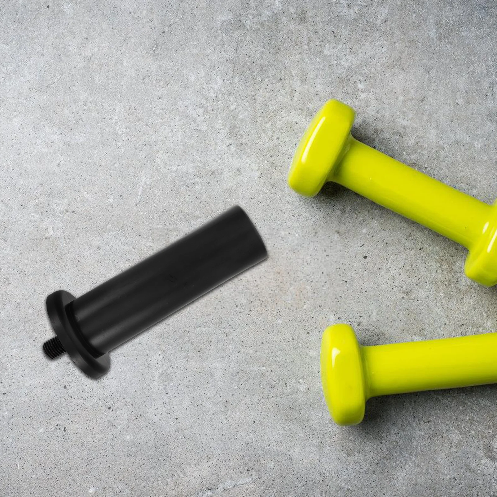 

PP Barbell Sleeve with Flat Head for Dumbbell to Barbell Conversion Enhanced Stability Wear-Resistant Gym Home Fitness Use