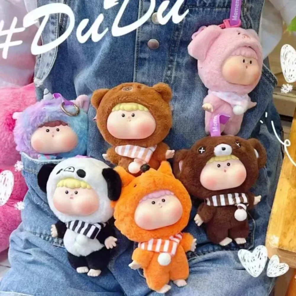 DUDU Zoo Series Plush Blind Box Toy Kawaii Action Figures Mystery Box Molde Doll Pendant  Desktop Decoration Girl Surprise Gift