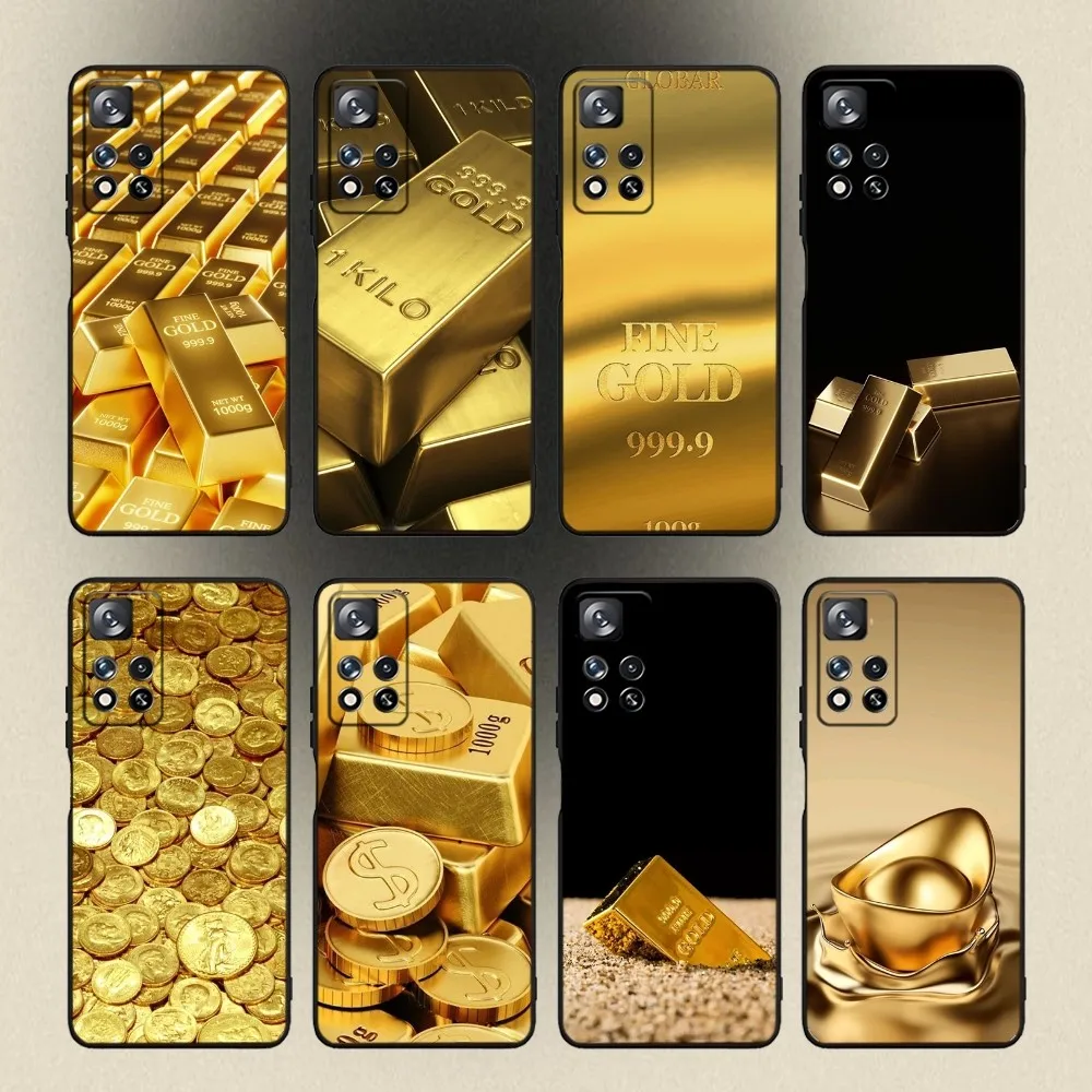 

Fine Gold 999 Pattern Phone Case For Samsung Galaxy A20,A21s,A22,A31,A32,A52,A53,A72,73,A80,A91 Soft Black Cover