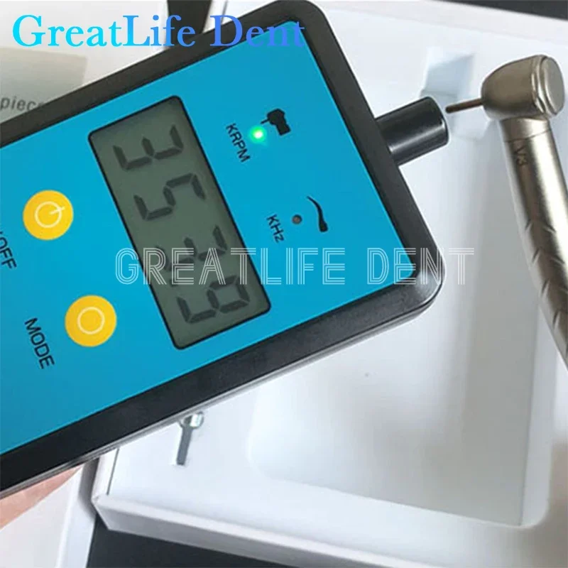 

GreatLife Dent Dental High Low Speed Measuring Device Tachometer Handpiece Handpiece Tachometer Speedometer