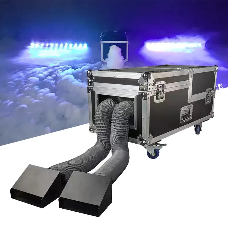 Butoy – Machine à brouillard faible pour scène, Stock ue, 2 pièces, sortie de fumée, 2000W, équipement à fumée lourde pour fête de mariage, Concert