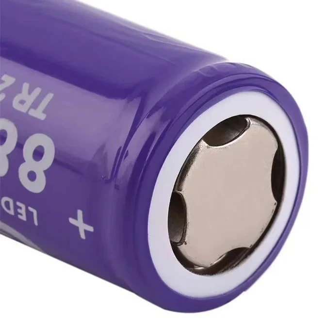 GTF - بطارية ليثيوم أيون قابلة لإعادة الشحن لمصباح LED، بطارية، 26650 3.7 فولت 8800 مللي أمبير. #4