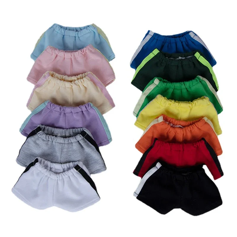 10cm Doll Clothes 20cm Doll Clothes Outfit T-shirt Pants Doll Accessories Changing Dressing Game Fans Gift Toys