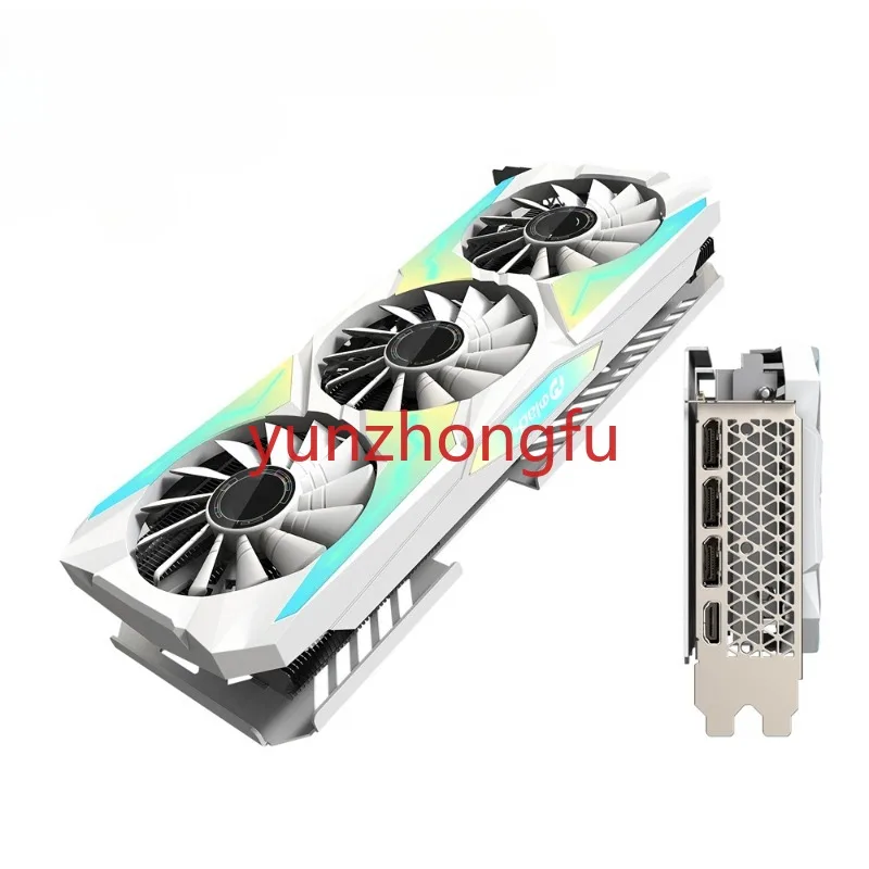 

Совершенно новый с коробкой 3070 Oem Rtx 3070 Gpu 3 вентилятора 8 Гб Видео Графическая карта VGA 3070RTX GPU игровая видеокарта