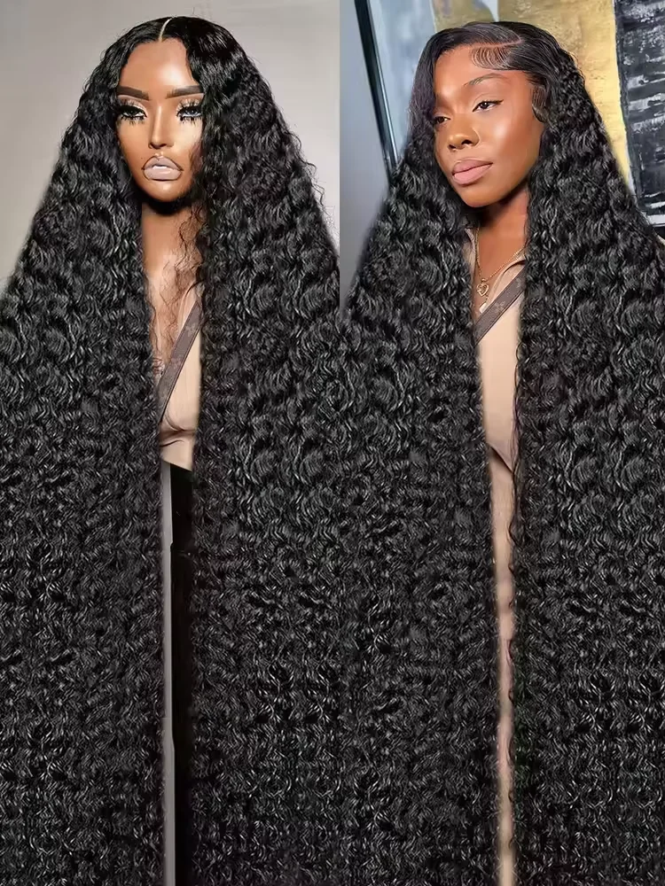 

200% Loose Deep Wave Frontal Wig 7x5 HD Glueless Pre Plucked Human Wig Ready To Go Human Hair Wig 13x4 Glueless Human Hair Wig