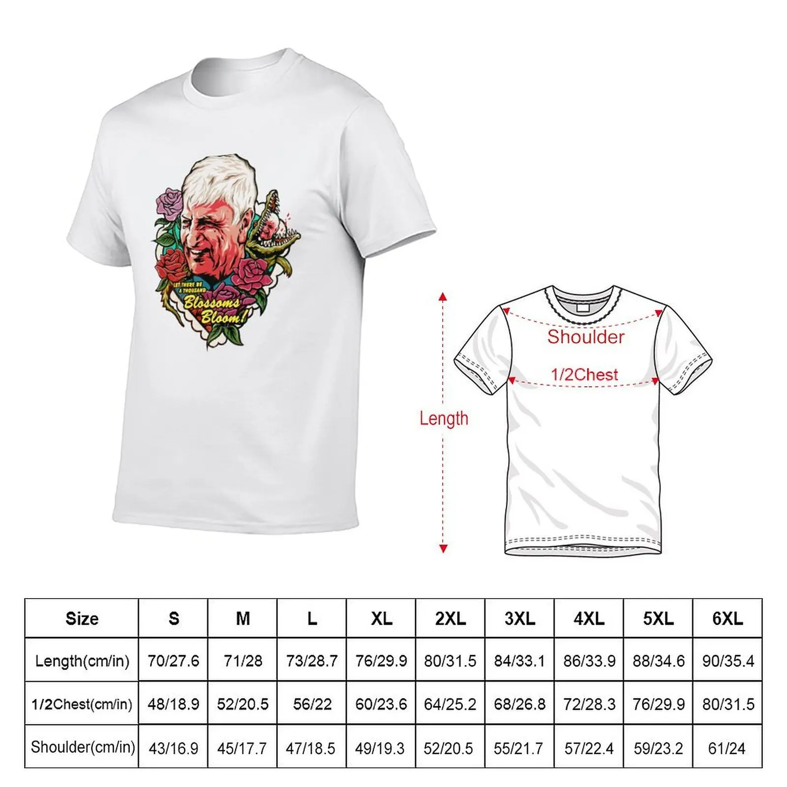 Let There Be A Thousand Blossoms Bloom T-Shirt Blouse funny costumes mens graphic t-shirts funny