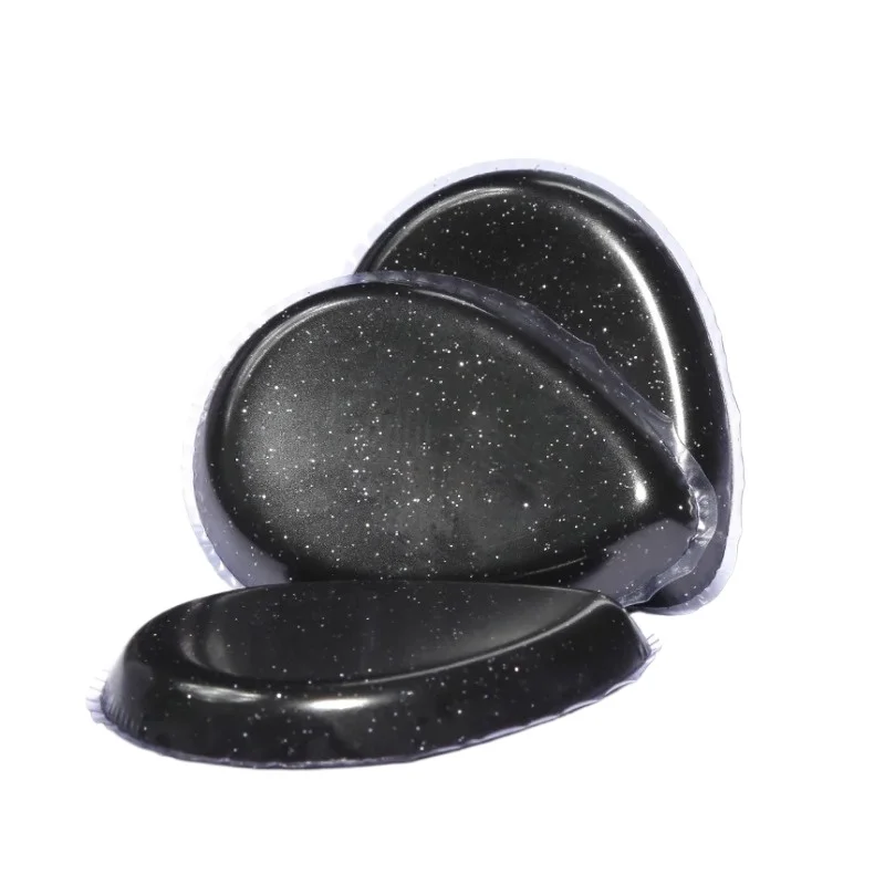 1PC Black Silicone Gel Sponge Waterdrop Shaped Makeup Puff For Liquid Foundation BB Cream Beauty