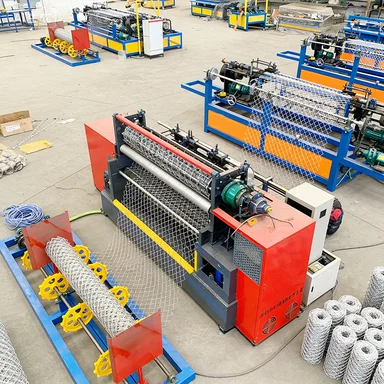 Remote Control Panel Chain Link Fence Machine Wireless Operation Up To 50m Distance Galvanized Wire for Large Fencing Workshop