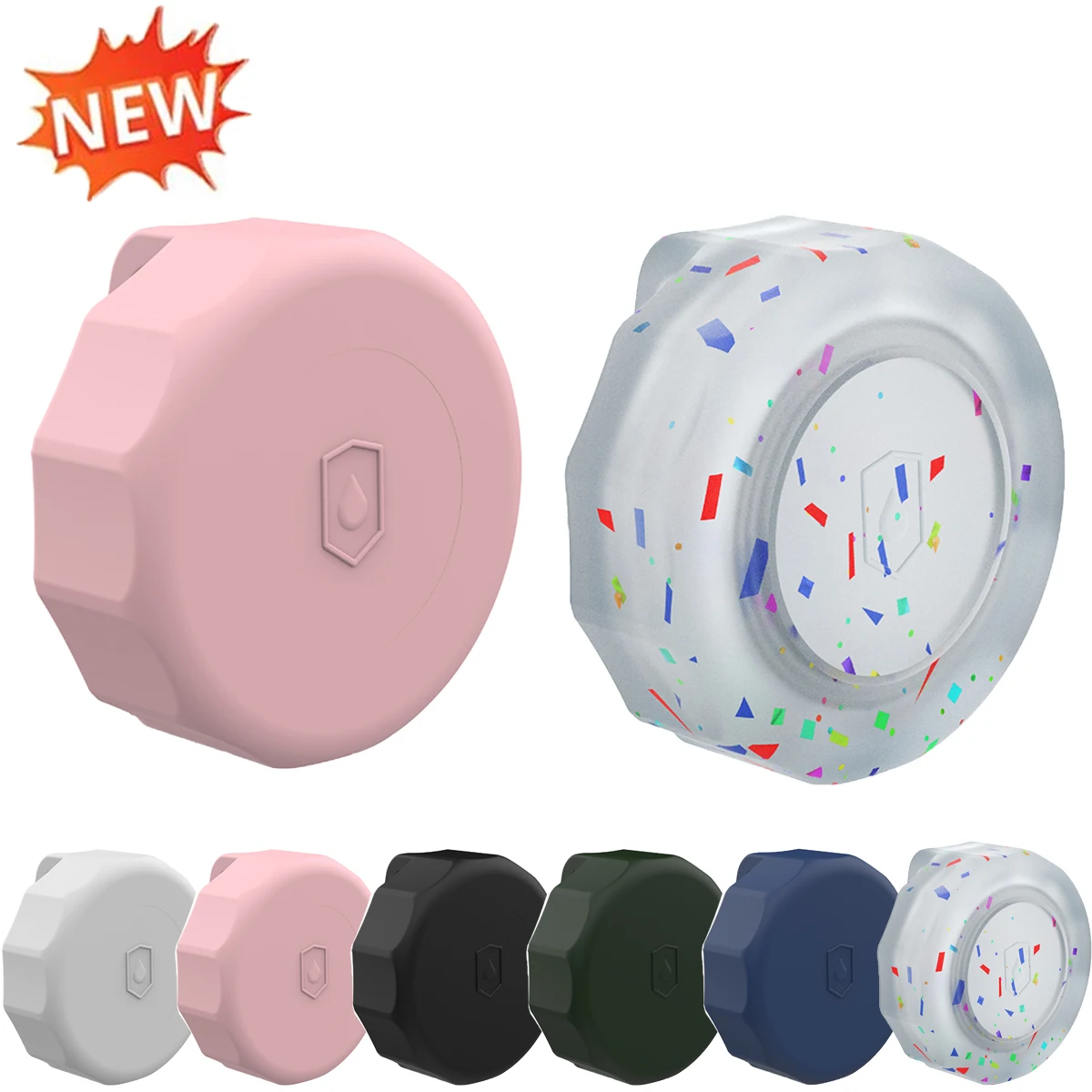 1/2PCS Silicone Protective Case for Airtag Waterproof Cover Hand Bag Dog Collar Anti-lost Holder for Air Tag Tracker Accessories