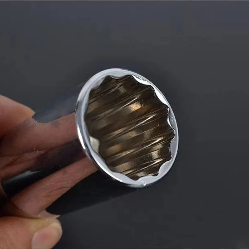 Imagem -03 - Cabeça de Soquete Torx Profundo para Remoção de Porcas Drive Alloy Anti-ferrugem Chave Catraca 12 Pontos Ferramenta de Reparo do Carro 78 mm 2