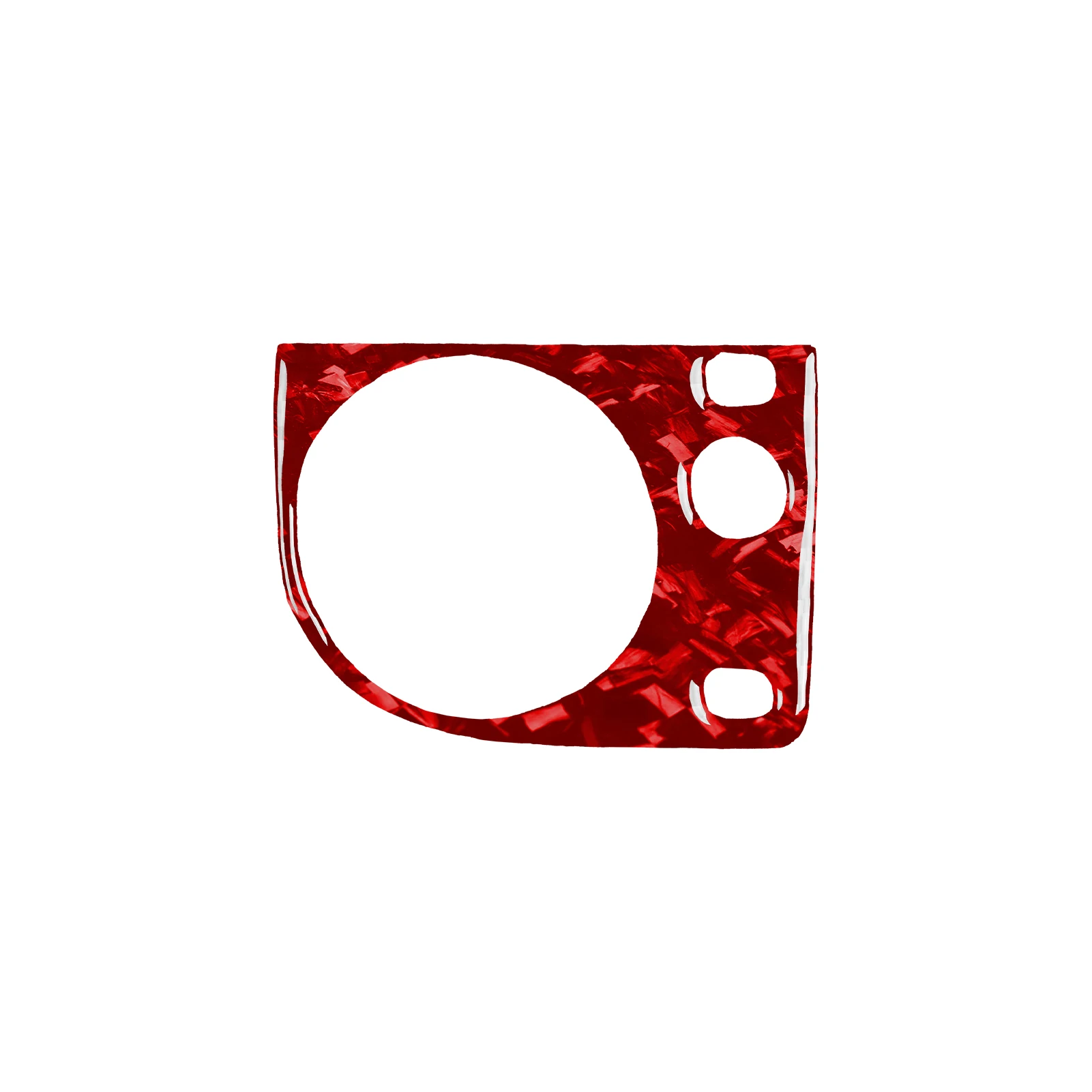 For BMW 3 Series E36 1994-1996 Forged Carbon Fiber Car Interior Accessories Headlight Switch Frame Panel Decorative Stickers