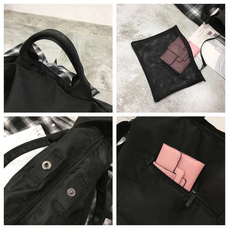 Women's Leisure Shoulder Bags Large-capacity Ladies Fashion Crossbody Bags Designer High Quality Waterproof Nylon Female Handbag