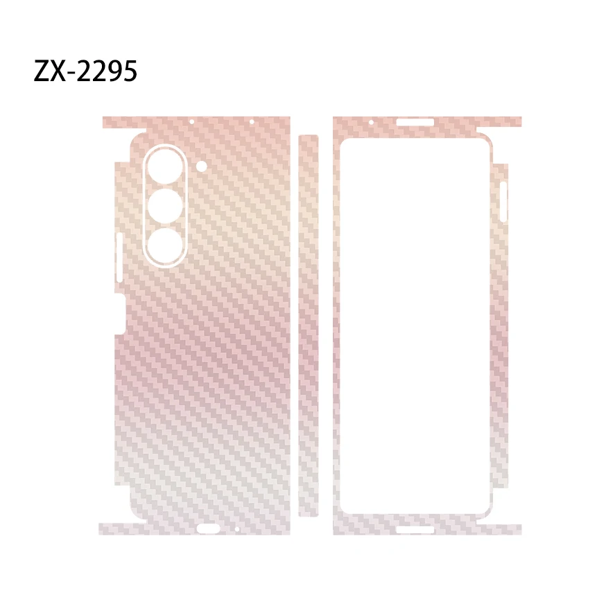 Colorful Anti-Scratch Stickers For Samsung Galaxy Z Fold7 6 5 4 3 Protective Decal Skin Cover Back Film