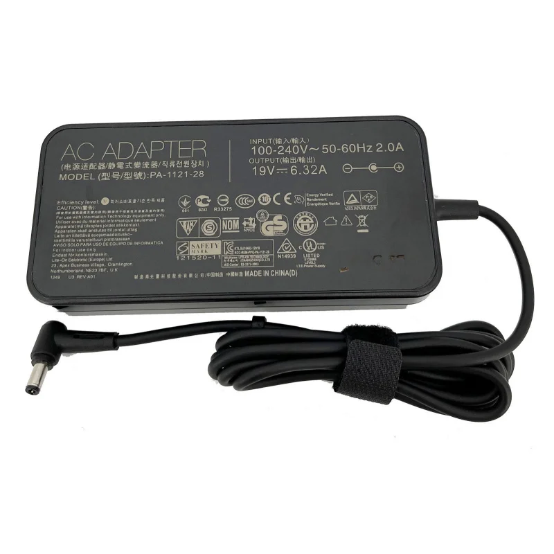 

19V 6.32A 120W AC Power Supply Adapter For ASUS ROG Strix XG27UCG Gaming Monitor