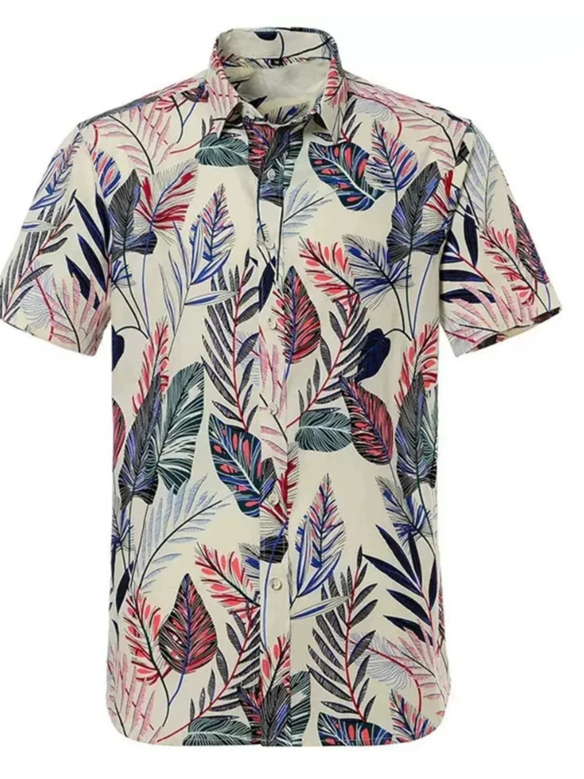 

Qui Dry ort Sve irt Beachwear Summer Hawaiian Sle Men's Loose Fit Breathable Moisture ng Floral Print irt