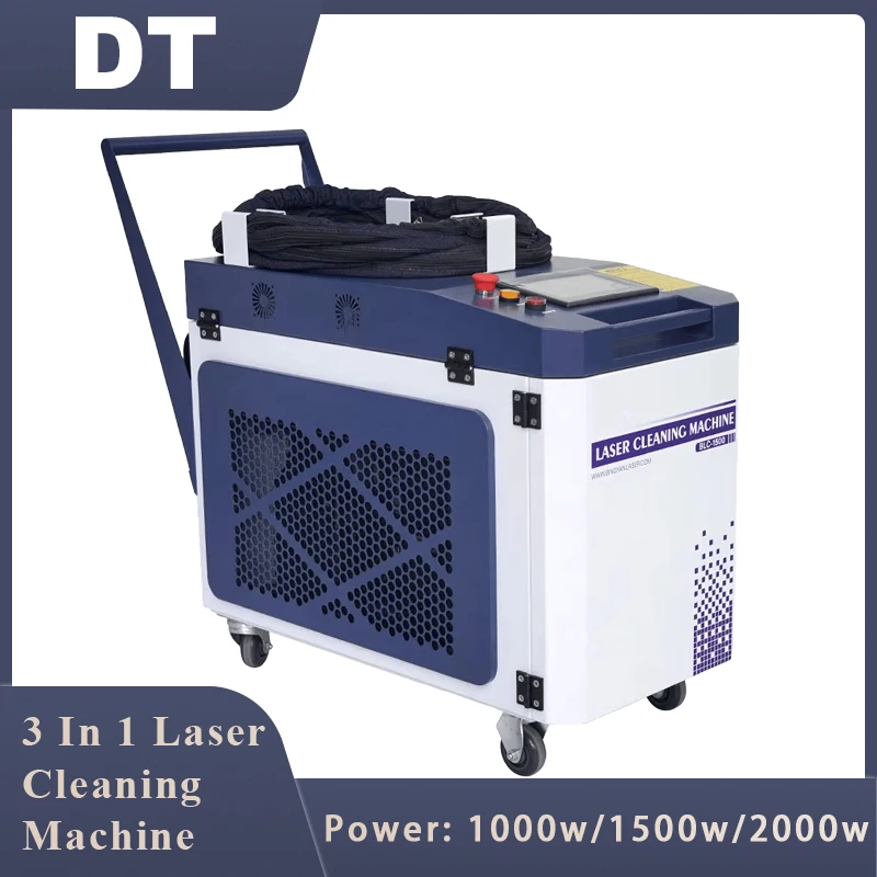 3 In 1 Laser Welding Machines Fiber Laser Cleaning Machine Laser Rust Removal Machine For Cleaning Rusty Metal