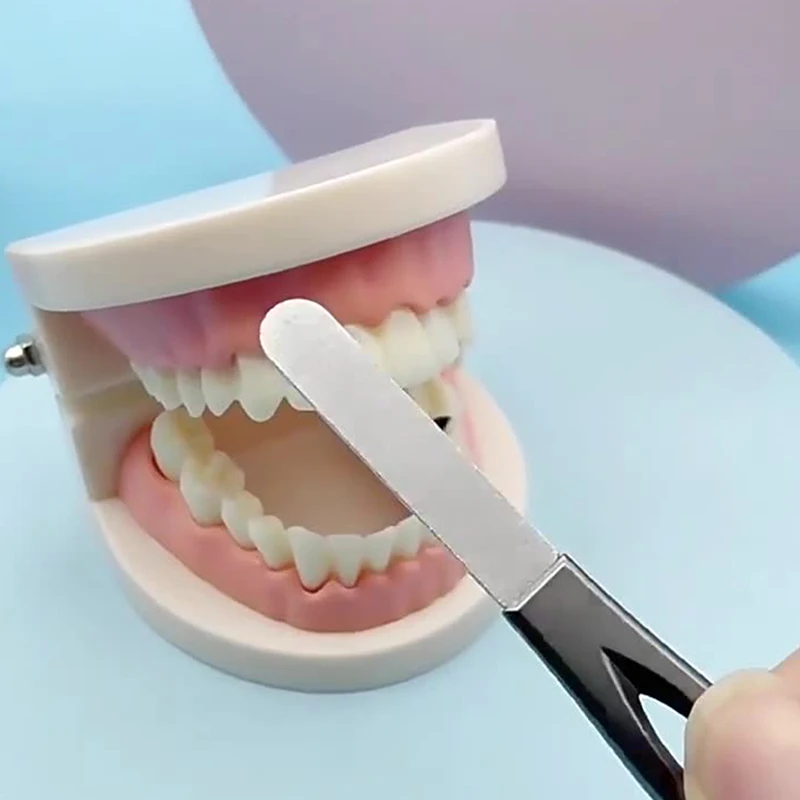 Ferramentas De Moagem De Dente De Arquivo De Dentes De Aço Inoxidável, siso dente lixa vara, ferramentas de correção dental, alinhamento dentário