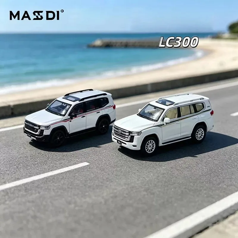 MASSDI Diecast Alloy 1/64 LC300 GR-S Car Model Classics Adult Souvenir Gift Hobby & Toys