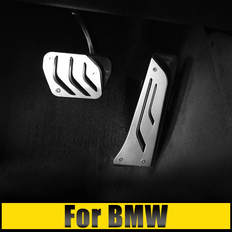 

For BMW 1 2 3 4 5 6 7 Series GT X3 X4 X5 X6 Z4 F10 F15 F30 F31 F34 Car Accelerator Brake Pedal Footrest Pedals Cover Trim Pads