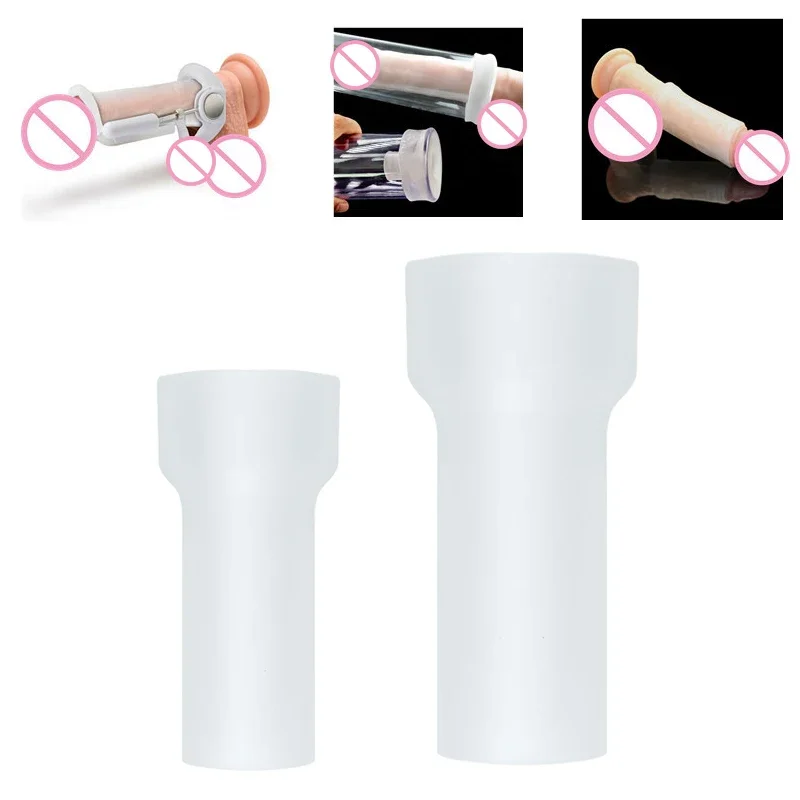 Accessories Penis Pump Sleeve Belt Vacuum Cup For 3rd Generation Bending Correct Traction Dick Extender Enlarger Sex Toys Men