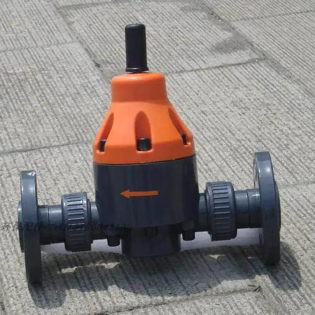 Pulse UPVCPVDF Flange Connection Plastic Back Pressure Valve Safety Valve Pressure Relief Valve Accessories Spring Adjustment