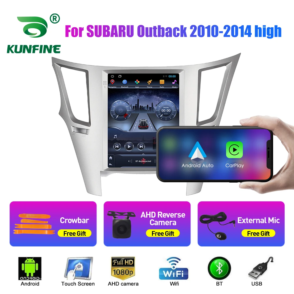 9.7 Inch Tesla Style 2 Din Android Car Radio For SUBARU Outback 10-14 high Stereo Car Multimedia Video Player DVD GPS Navigation