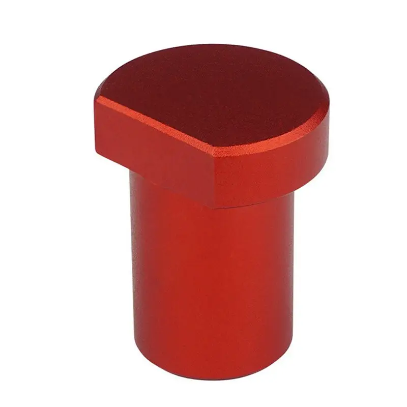 ABVG-Bench Dogs, 40 Pack Aluminum Alloy Bench Dogs Woodworking Clamp MFT Table Stop For 3/4 Inch Dog Hole Red
