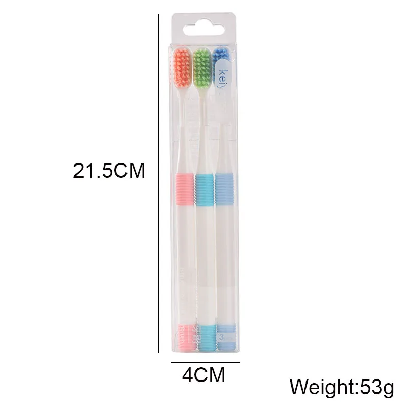 New Adult Soft Bristled Soft Rubber Toothbrush Male And Female Small Head Cleaning Teeth Gums Caring For The Oral Cavity Suit