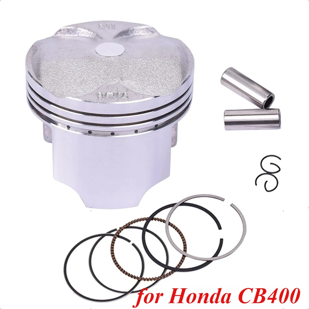 

56mm 13101-MV4-000 Motorcycle Piston Rings Kit For Honda CB400 CB-1 CBR400 NC23 NC29 CBR400 CB400 Super Four CB 400 VTEC