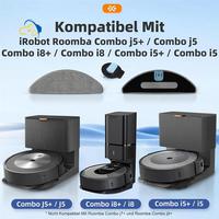AEF4-1Set For Irobot Roomba Combo I8+ / I8 / Combo J5 / Combo J5+ / Combo I5 / Combo I5+ Autom Suction Mop Robot Washable Mop