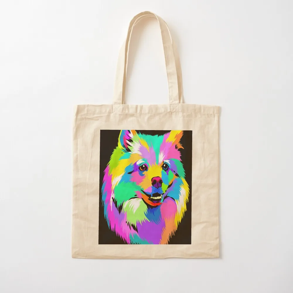 فن البوب الأمريكي الإسكيمو الكلب تولد مالك حارس الهمس الأساسية تي شيرت حمل حقيبة حقيبة للمتسوقين على الشاطئ حقيبة كبيرة